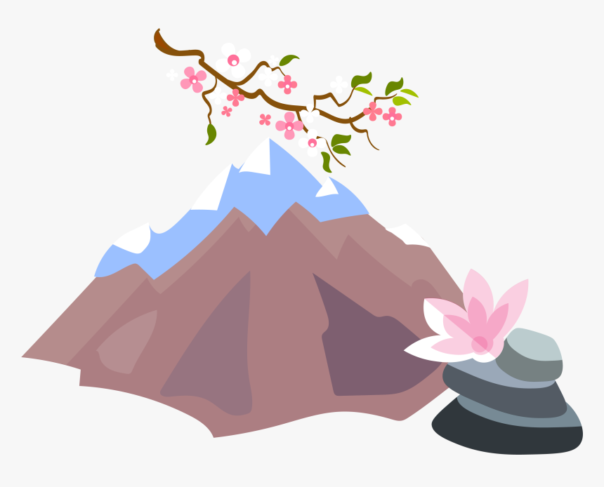 Mount Fuji Clipart Kabundukan - Clipart Mount Fuji, HD Png Download, Free Download