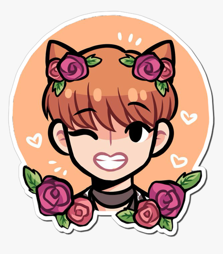 Jhope Drawing Smile - Chibi Easy Bts Drawings, HD Png Download, Free Download