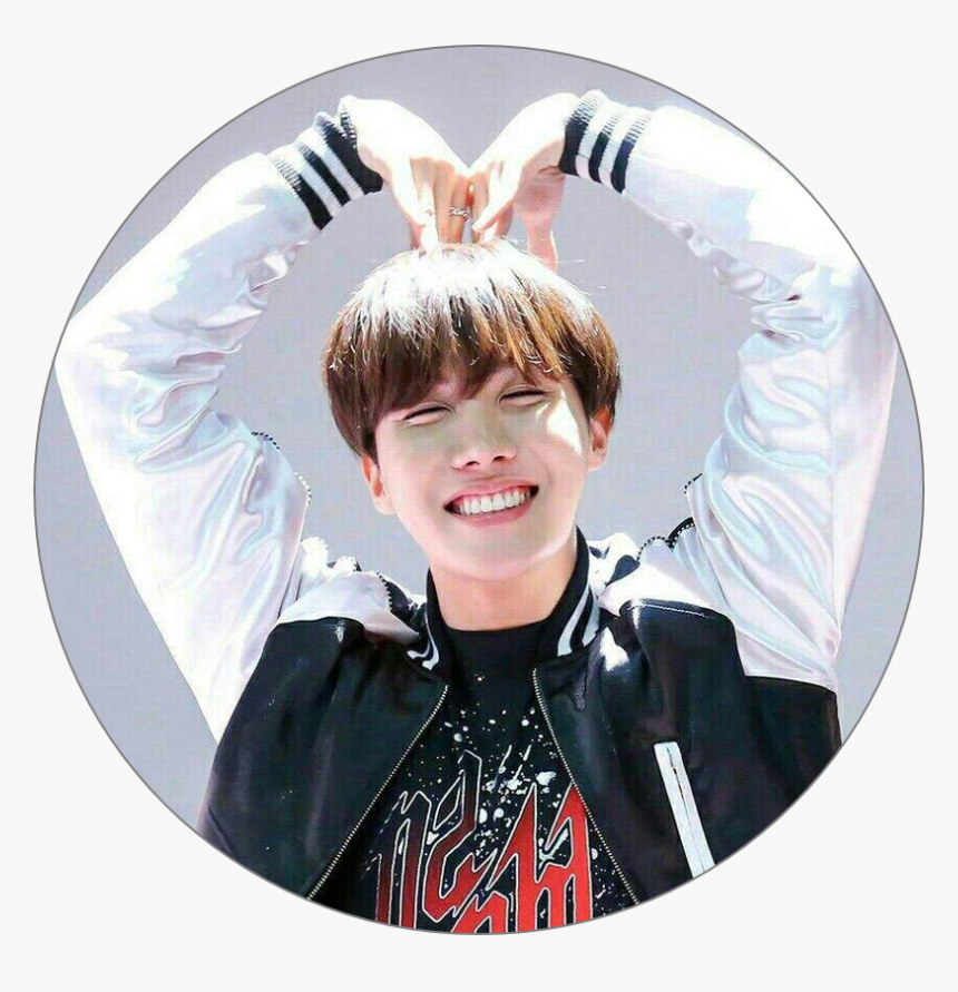 J Hope Cute Smile - J Hope Doing A Heart, HD Png Download, Free Download