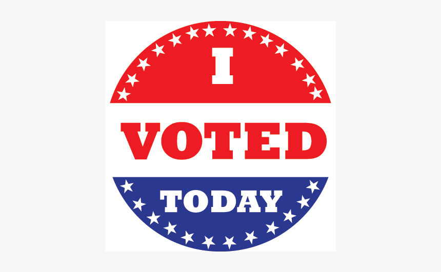 Vote Sticker Png - Transparent I Voted Sticker, Png Download, Free Download