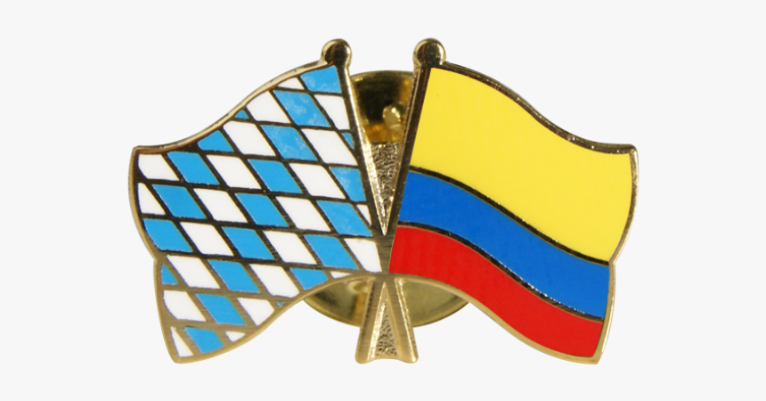Colombia Friendship Flag Pin, Badge - Flag, HD Png Download, Free Download