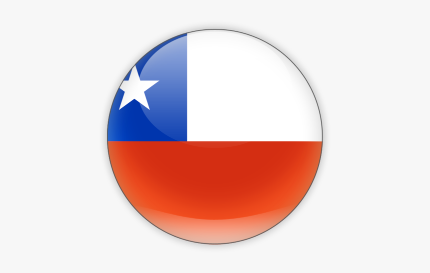 Chile Round Flag Png, Transparent Png, Free Download