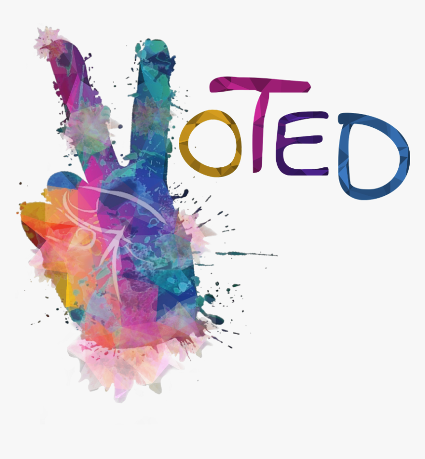 Transparent I Voted Sticker Png - Vote Slogan, Png Download, Free Download