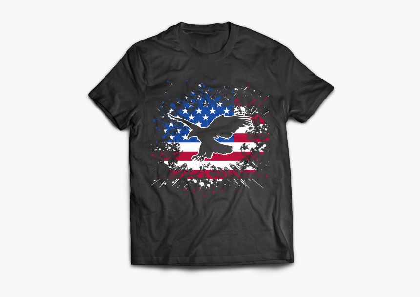 Mockup Eagle Flag - Gym Class Heroes Shirt, HD Png Download, Free Download