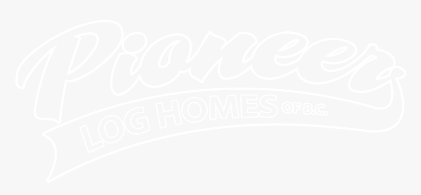 Pioneer Log Homes - Johns Hopkins Logo White, HD Png Download, Free Download