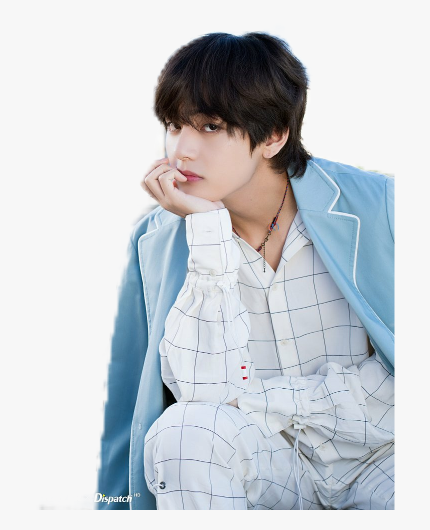 #taetae #taehyungbts #mullet #blue #azul #v - Jimin And V 2019, HD Png Download, Free Download