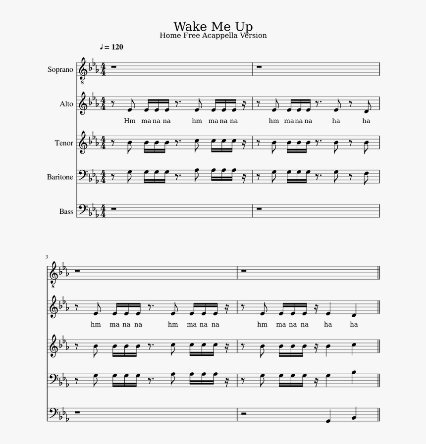 Gaho Stay Here Sheet Music, HD Png Download, Free Download