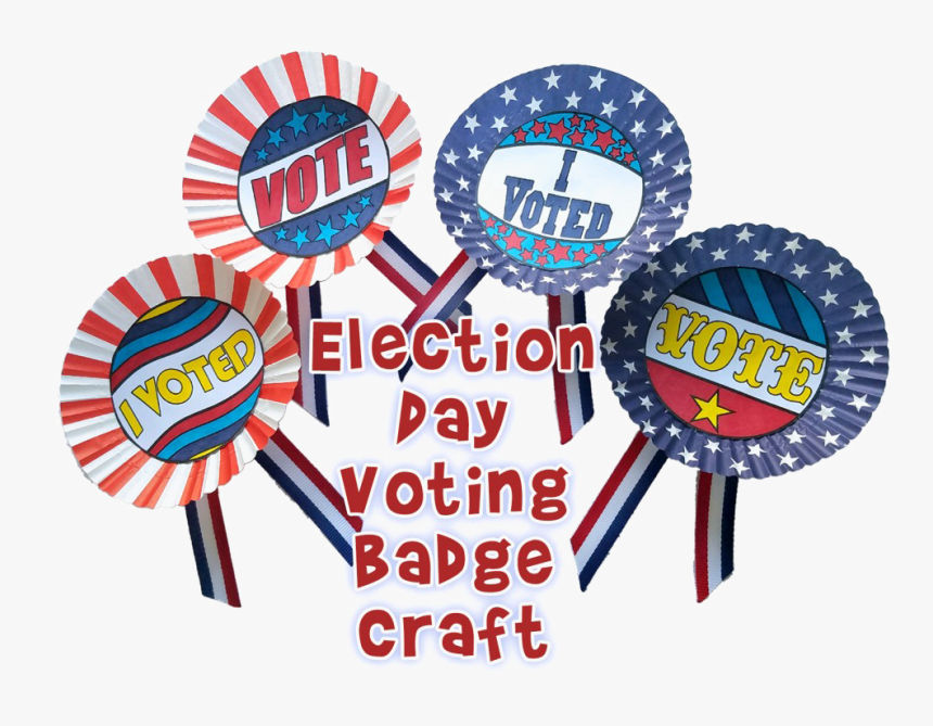 Election Day Transparent - Election Day Preschool Crafts, HD Png Download, Free Download