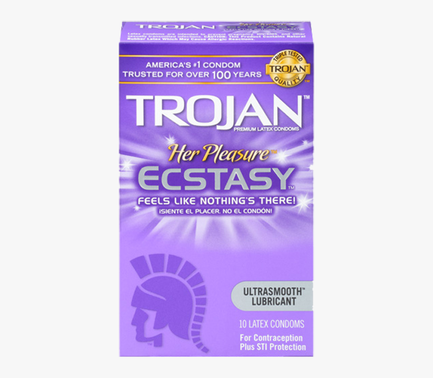 Trojan Condoms Purple Box, HD Png Download, Free Download