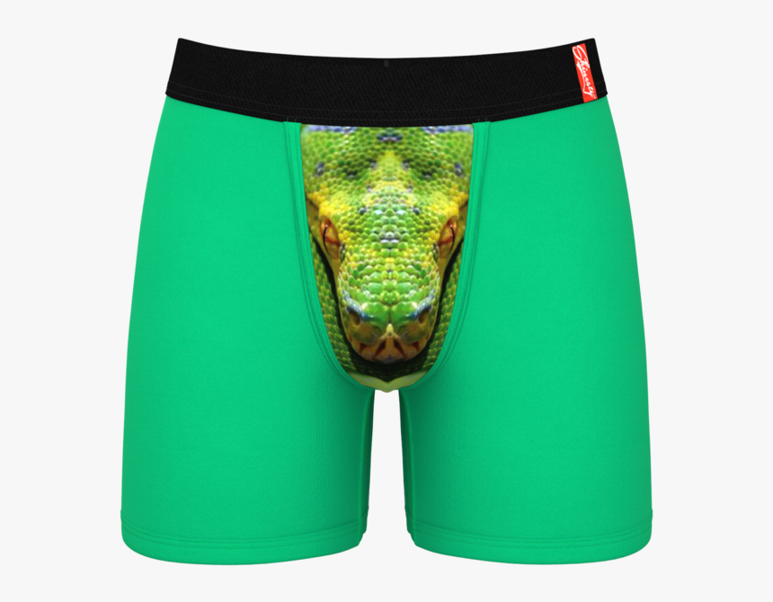 Green Snake Ball Hammock Boxer Briefs - Best Funny Underwear Men, HD Png Download, Free Download