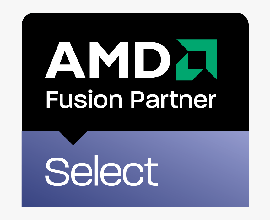 Amd Fusion Partner Program Select Logo - Amd The Future Is Fusion, HD Png Download, Free Download