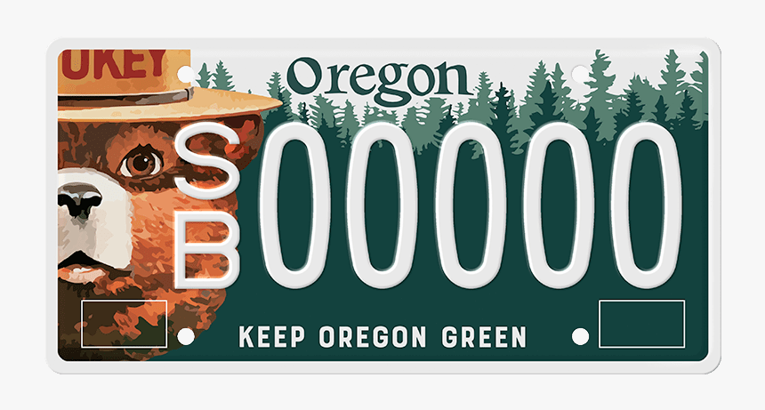 Oregon License Plate 2019, HD Png Download, Free Download