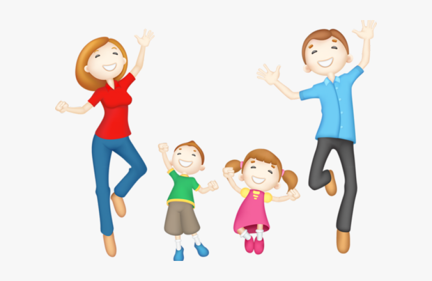 Father And Daughter Clipart - Mom And Dad Clipart, HD Png Download, Free Download