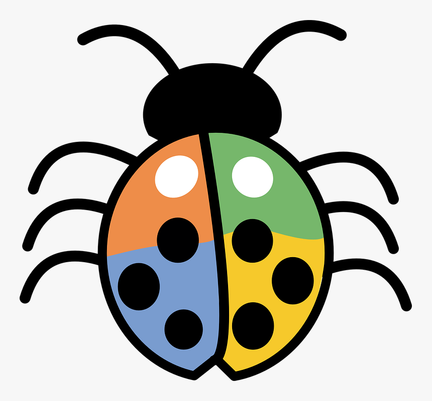 Debugging, Bug, Error, Windows, Microsoft, Computer - Clipart Bug, HD Png Download, Free Download