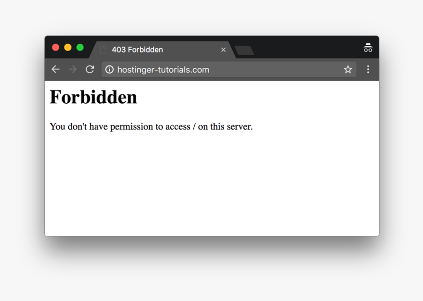 403 Forbidden Error Example - Express Response Time, HD Png Download, Free Download