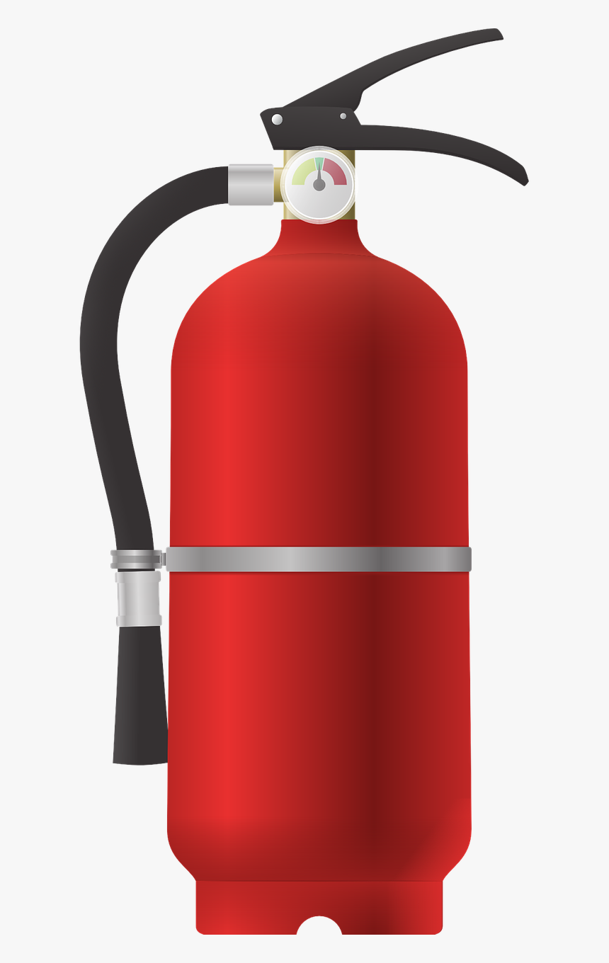 Fire Extinguisher Fire Fire Truck Free Picture - Transparent Fire Extinguisher Clipart, HD Png Download, Free Download