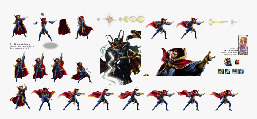 Transparent Doctor Mask Clipart - Marvel Avengers Alliance Dr Strange, HD Png Download, Free Download