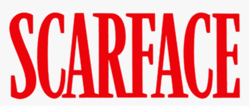 Scarface Movie Red Logo - Scarface Png, Transparent Png, Free Download