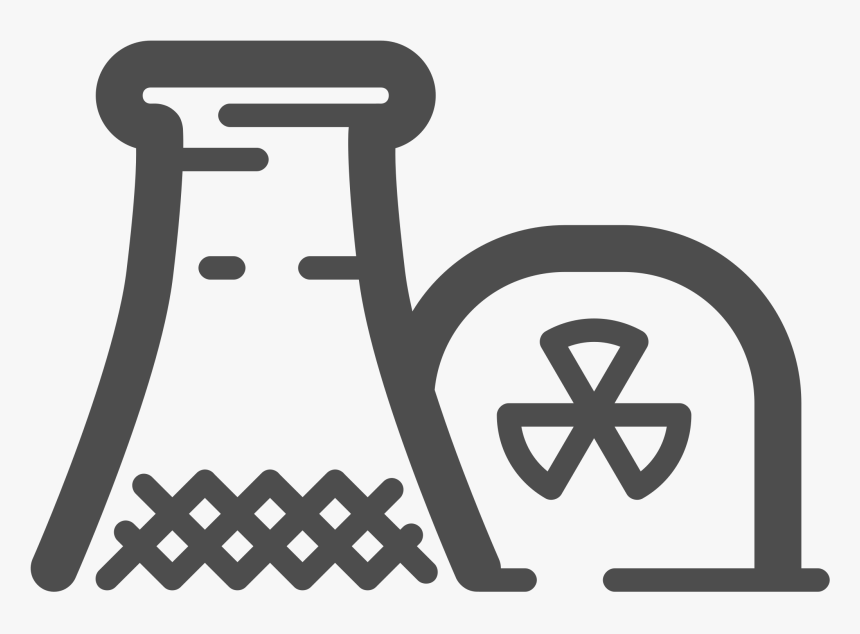 Nuclear Power Plant Clip Arts - Nuclear Power Plant Icon, HD Png Download, Free Download