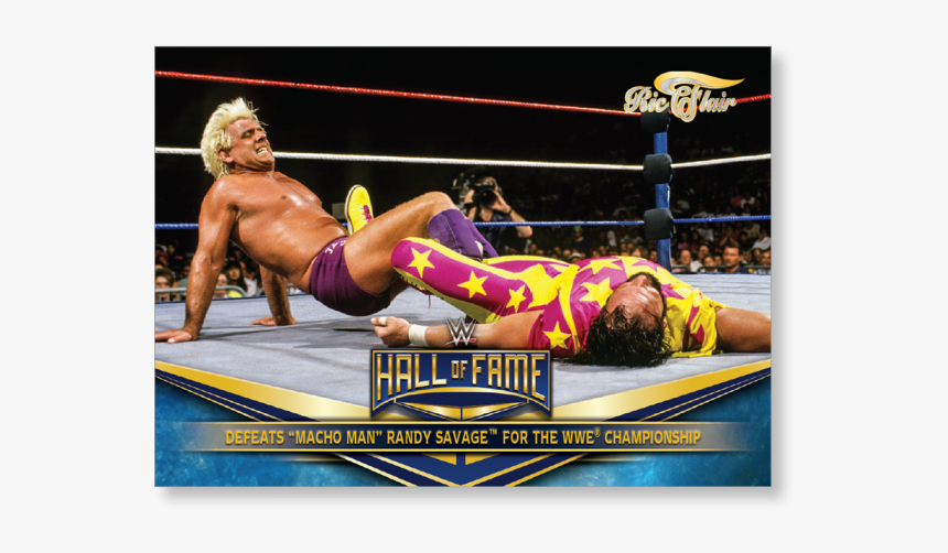 2018 Topps Wwe Heritage Ric Flair Defeats Macho Man - Magento Product Placeholder, HD Png Download, Free Download