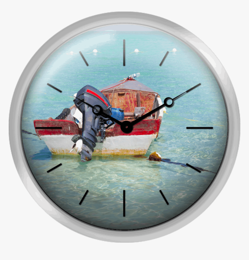 Transparent Tropical Beach Png - Wall Clock, Png Download, Free Download