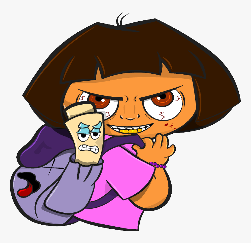 Savage Dora The Explorer Clipart , Png Download - Clipart Dora, Transparent Png, Free Download