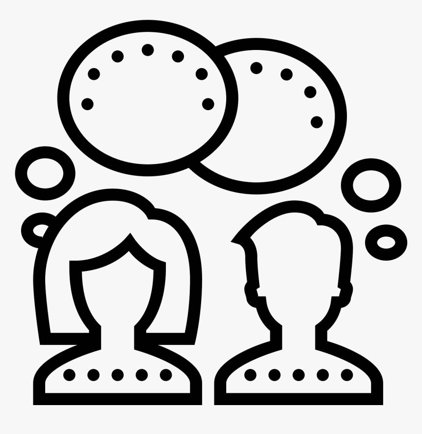 Transparent Collaboration Png - Female And Male Icon, Png Download, Free Download