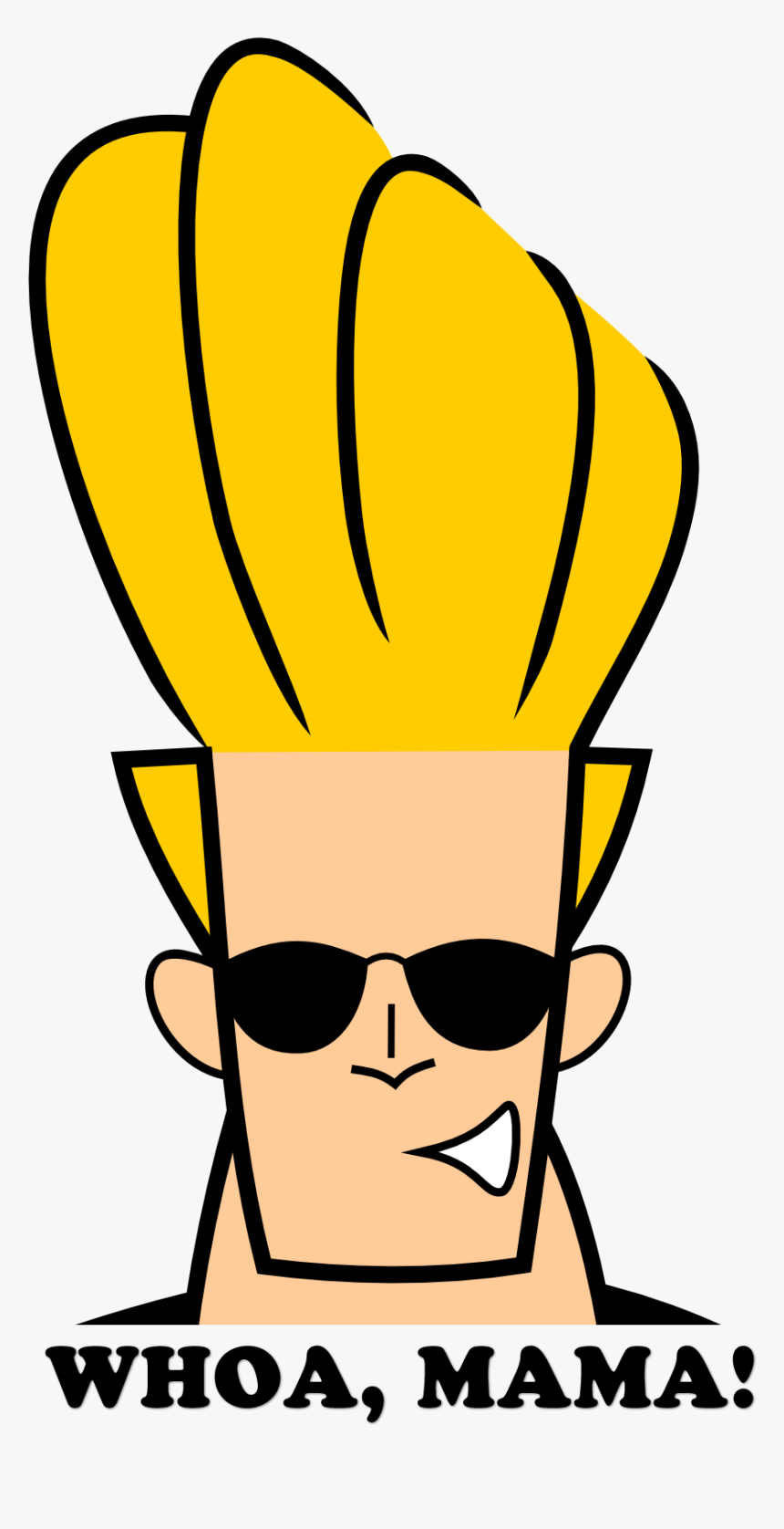 Elvis Clipart Pompadour - Johnny Bravo, HD Png Download, Free Download