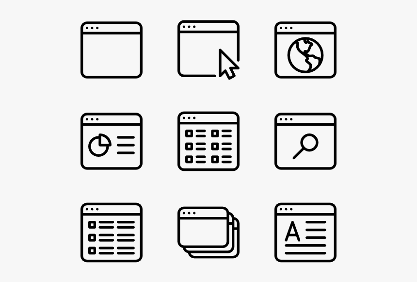 Computer Icon Packs - Programming Icon Vector, HD Png Download, Free Download