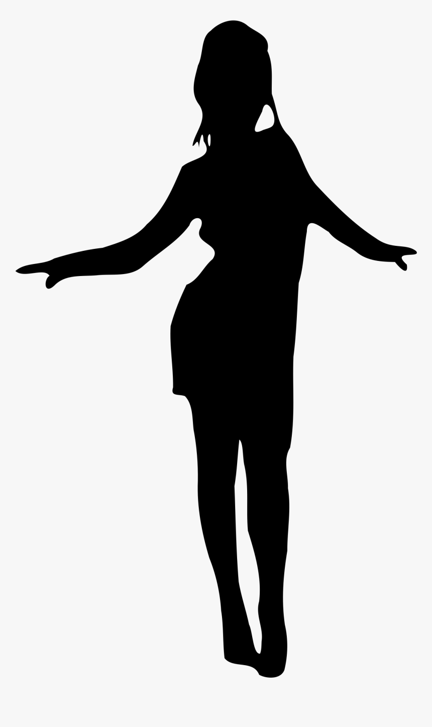 Woman Silhouette 22 Clip Arts - Dancing Girl Silhouette Jpg, HD Png Download, Free Download