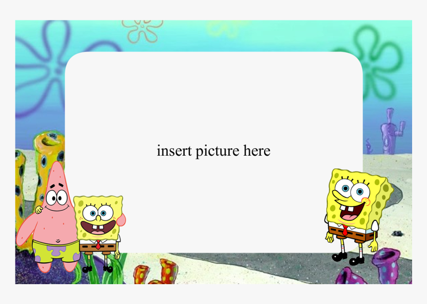 Spongebob Png Frame01 - Spongebob Frame Png, Transparent Png, Free Download