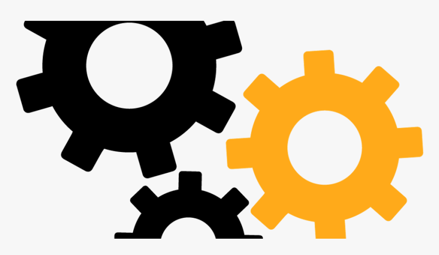 Gears Clipart Functionality - Gambar Siluet Gear, HD Png Download, Free Download