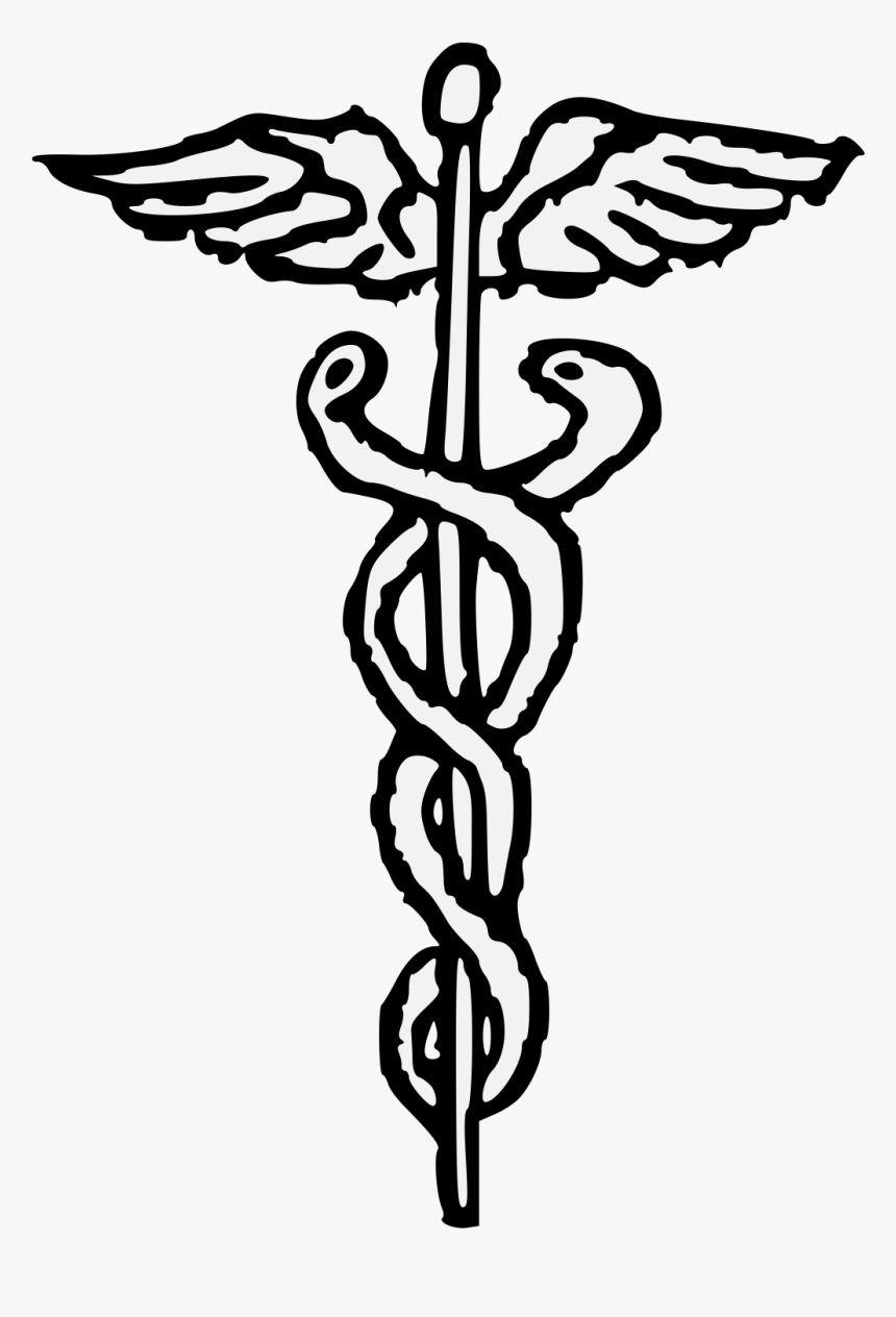 Hermes Staff Drawing .png, Transparent Png, Free Download