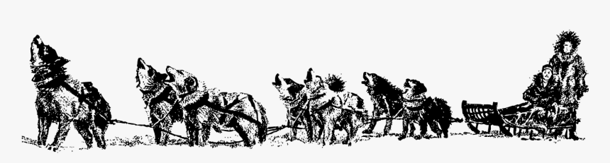 Sled Dog Clip Art, HD Png Download, Free Download