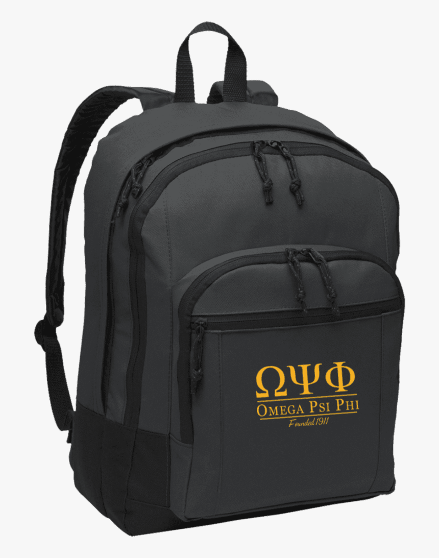 Omega Psi Phi Basic Backpack - Nursing School Bag, HD Png Download, Free Download