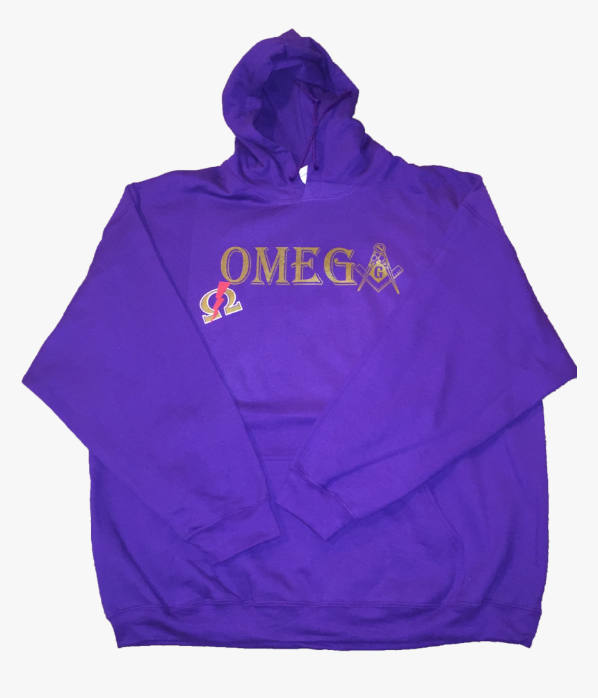 Omega Psi Phi Design - Hoodie, HD Png Download, Free Download