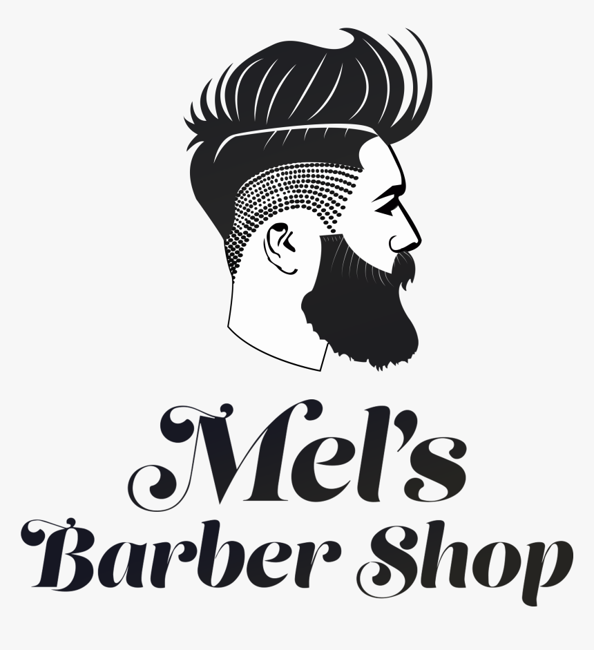 Barber Haircut Logo Png, Transparent Png, Free Download