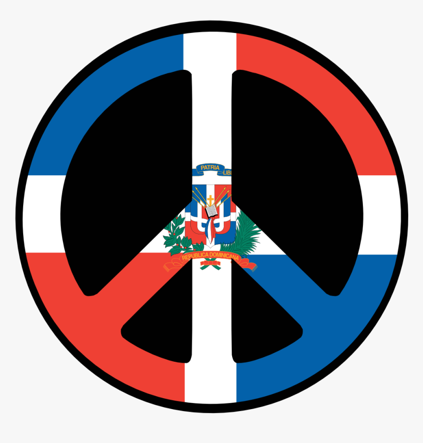 Dominican Flag - Haiti Dominican Republic In Peace, HD Png Download, Free Download