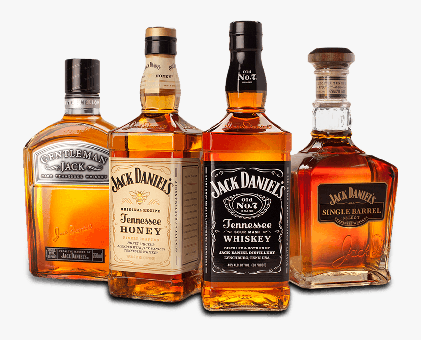 Whisky, Whiskey Png - Jack Daniels Family, Transparent Png, Free Download