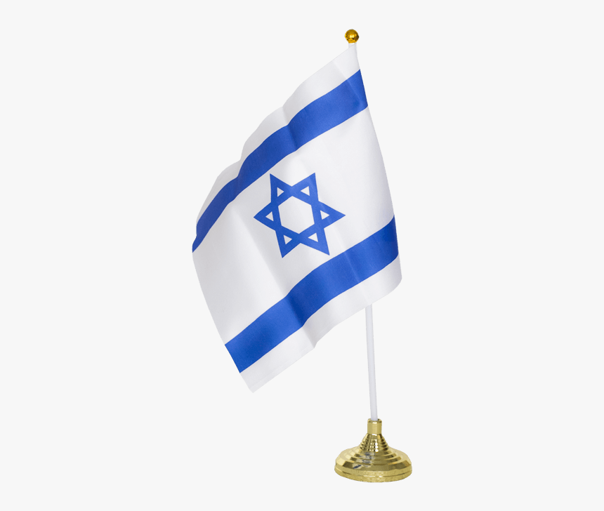 Israel Flag With Stand, HD Png Download, Free Download