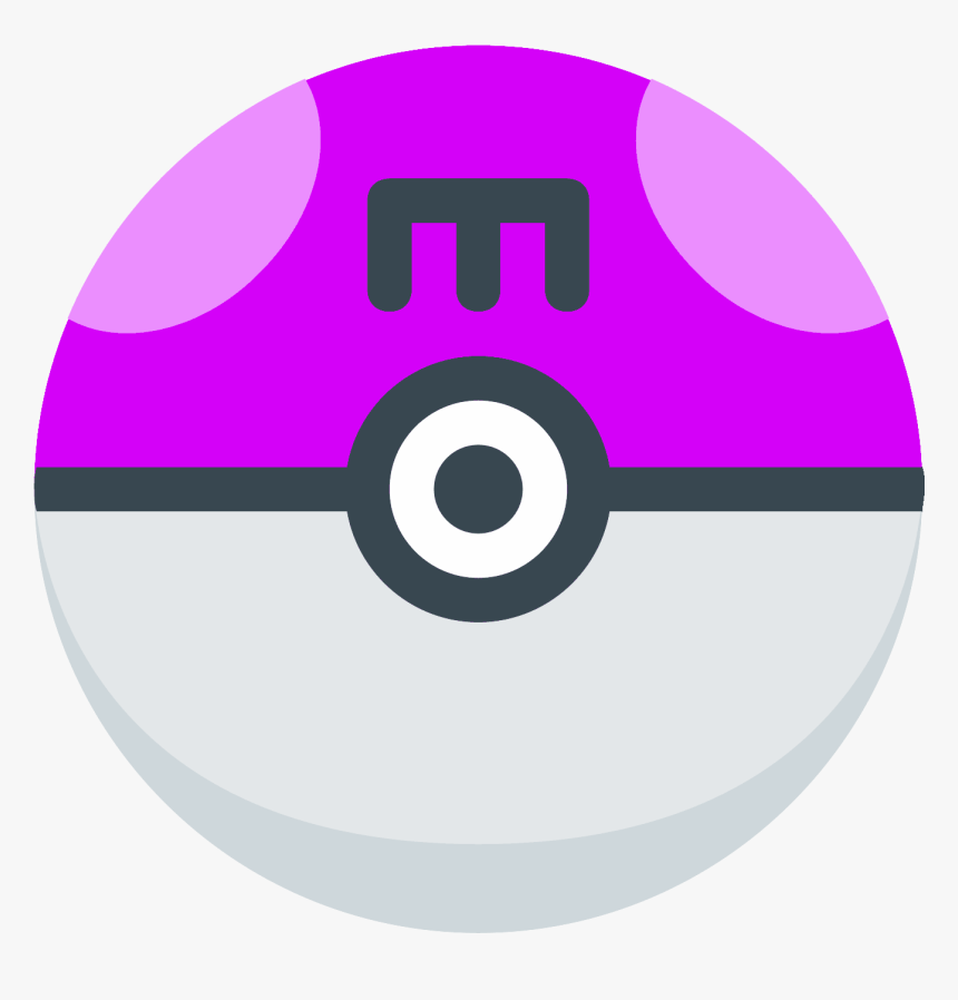 Master Ball Png - Circle, Transparent Png, Free Download