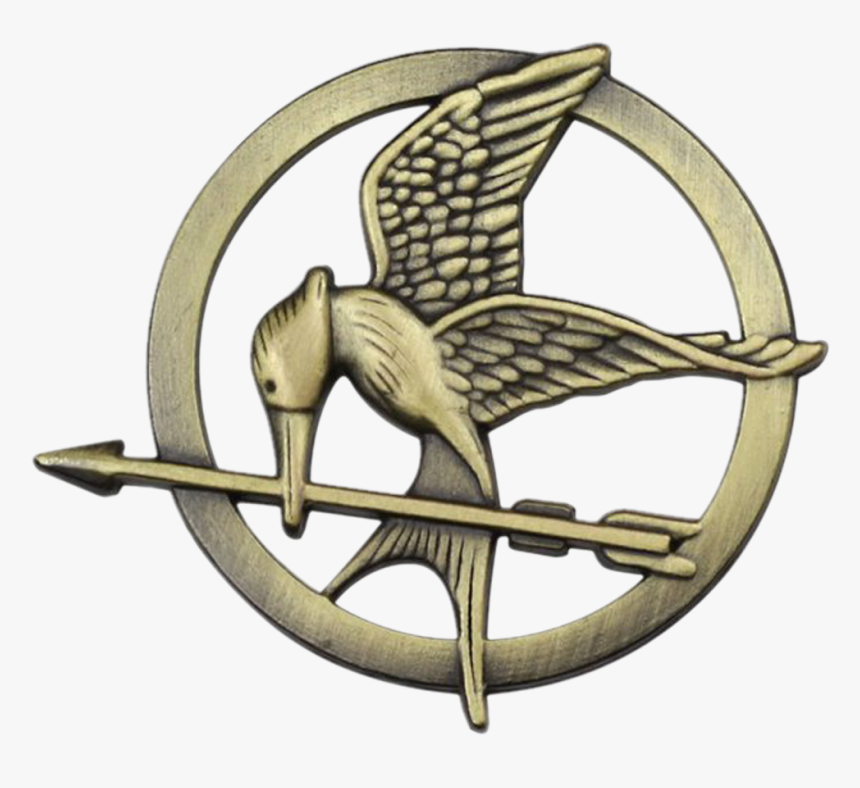 Hunger Games Pin Png Banner Transparent Download - Mockingjay Pin Logo Png, Png Download, Free Download