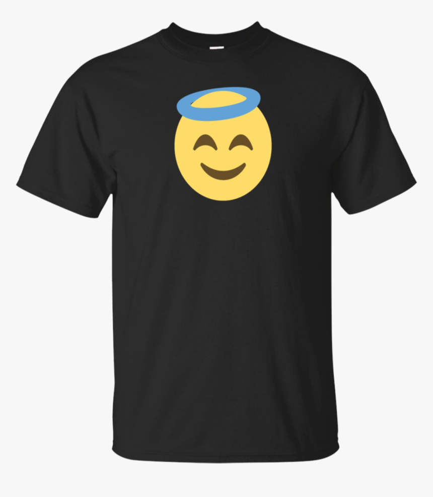 Emoji Angel Face T Shirt Halo Innocent Not Guilty Heaven"
 - Game Of Bones House Border Collie The Mailman Is Coming, HD Png Download, Free Download