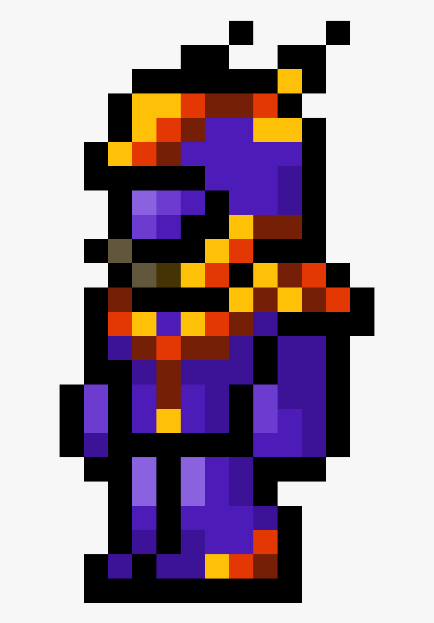 Terraria Armor Pixel Art , Png Download - Super Mario World Flower, Transparent Png, Free Download