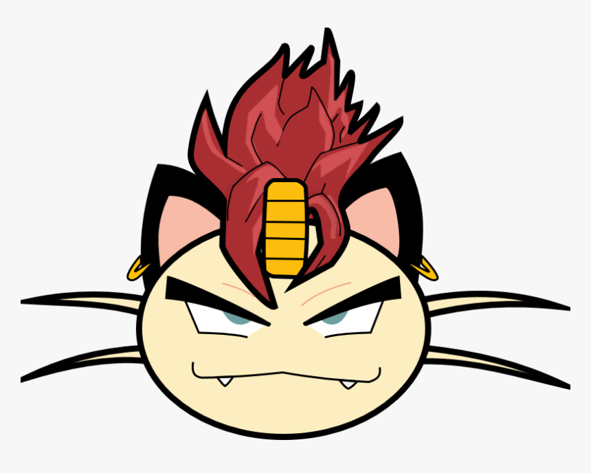 Android M Illustration Dragon Ball Z Pokemon Meowth - Pokemon Dragon Ball Z, HD Png Download, Free Download