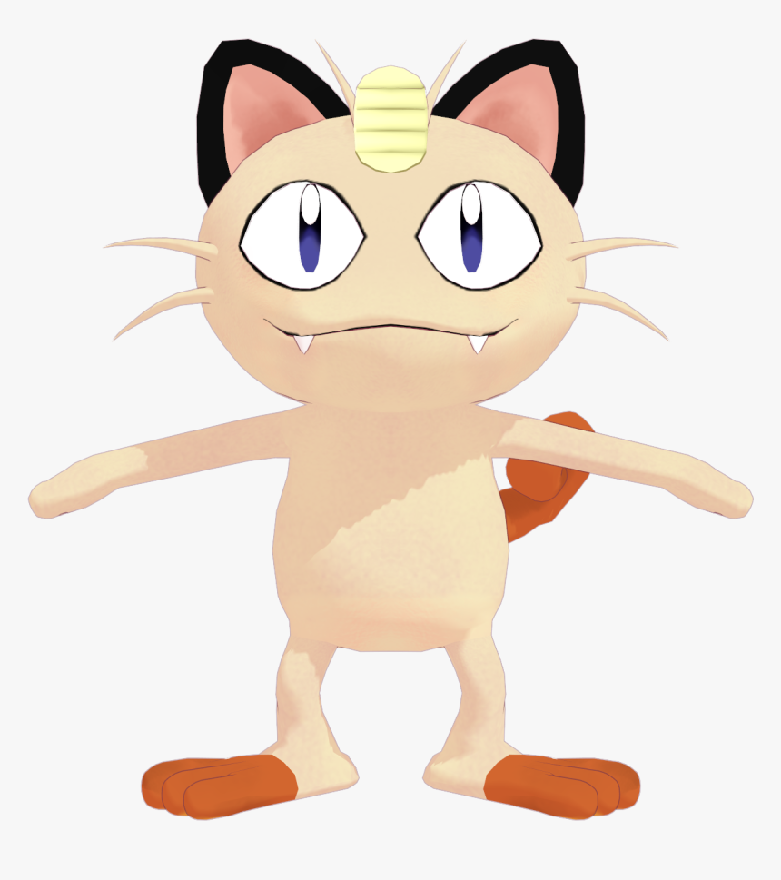 Team Rocket Meowth - Cartoon, HD Png Download, Free Download