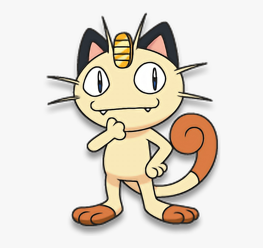 #pokemon #meowth The Best Pokemon - Meowth Team Rocket Pokemon, HD Png Download, Free Download