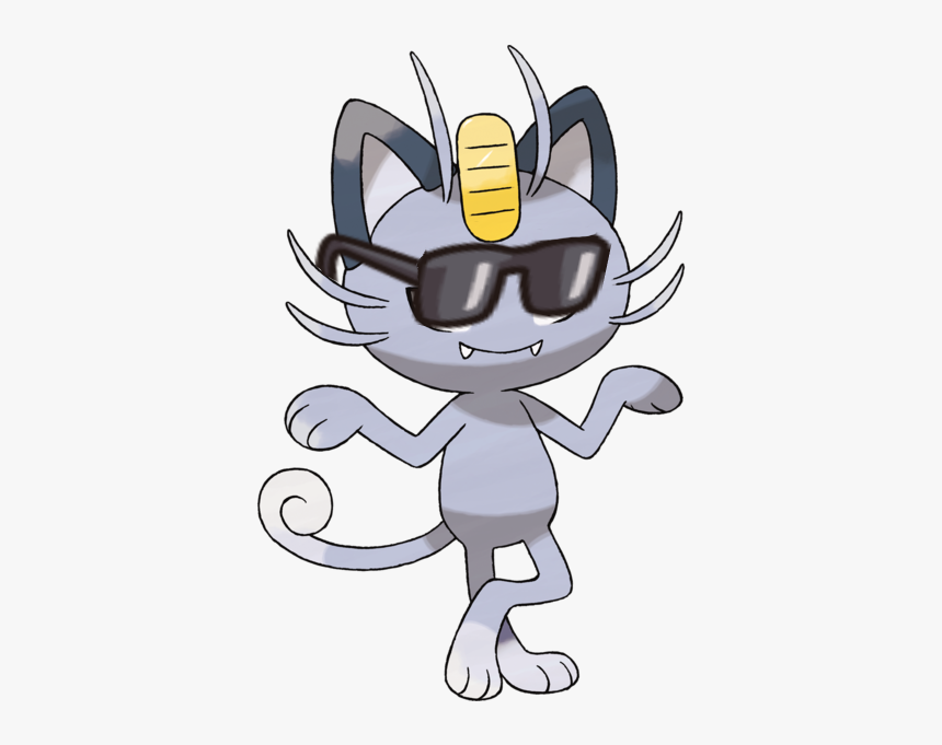 Alolan Meowth, HD Png Download - kindpng.