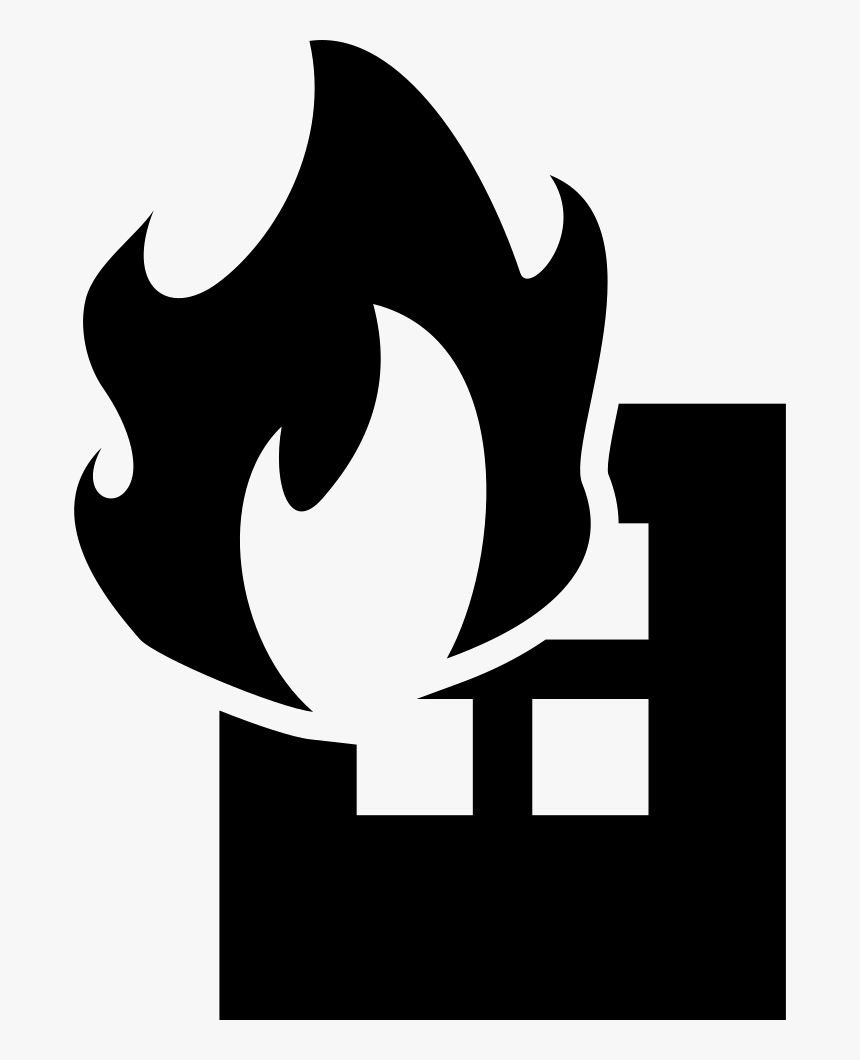 Building On Fire Png - Fire Building Vector Png, Transparent Png, Free Download