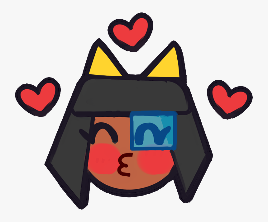 Kiss Discord Emoji - Portable Network Graphics, HD Png Download, Free Download